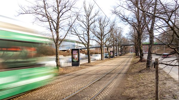 Vallila Mäkelänkatu Mäkelänrinne Southbound